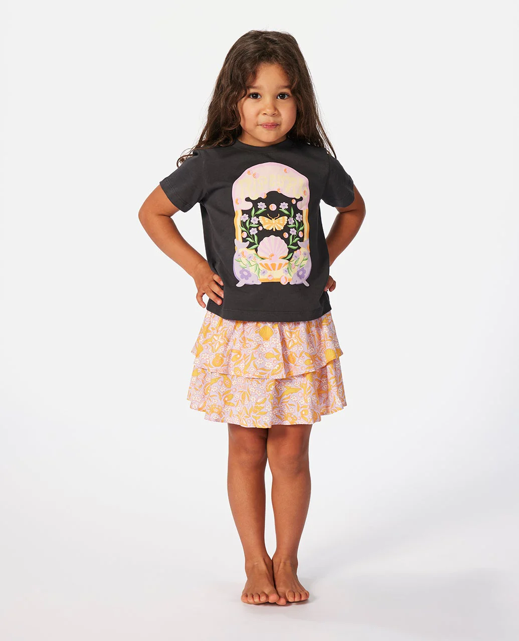 Rainbow Tropics Art Tee - Kids - Image 3