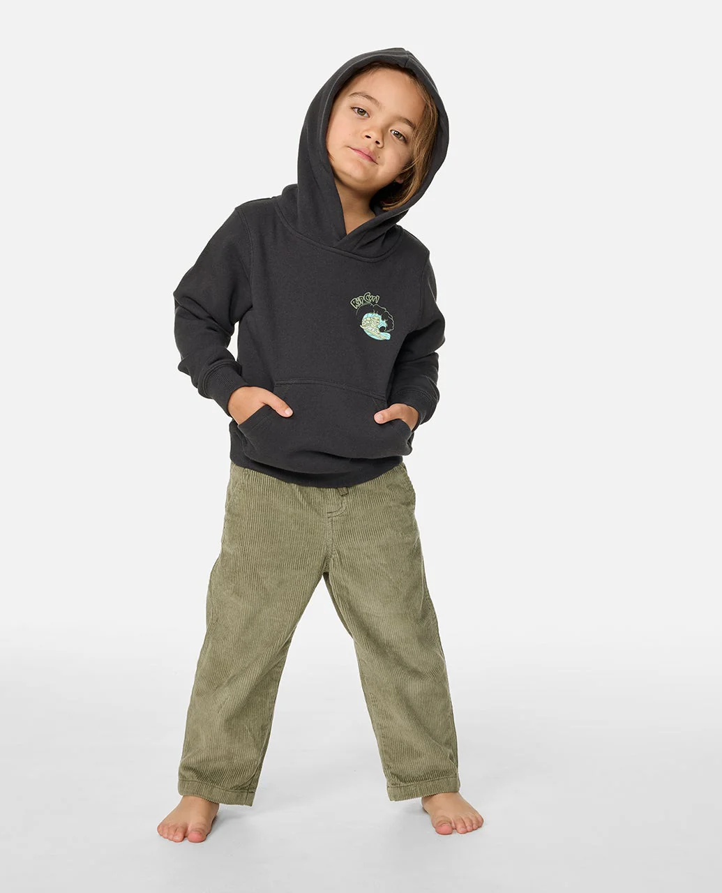 Ride The Wave Art Hood - Kids - Image 3