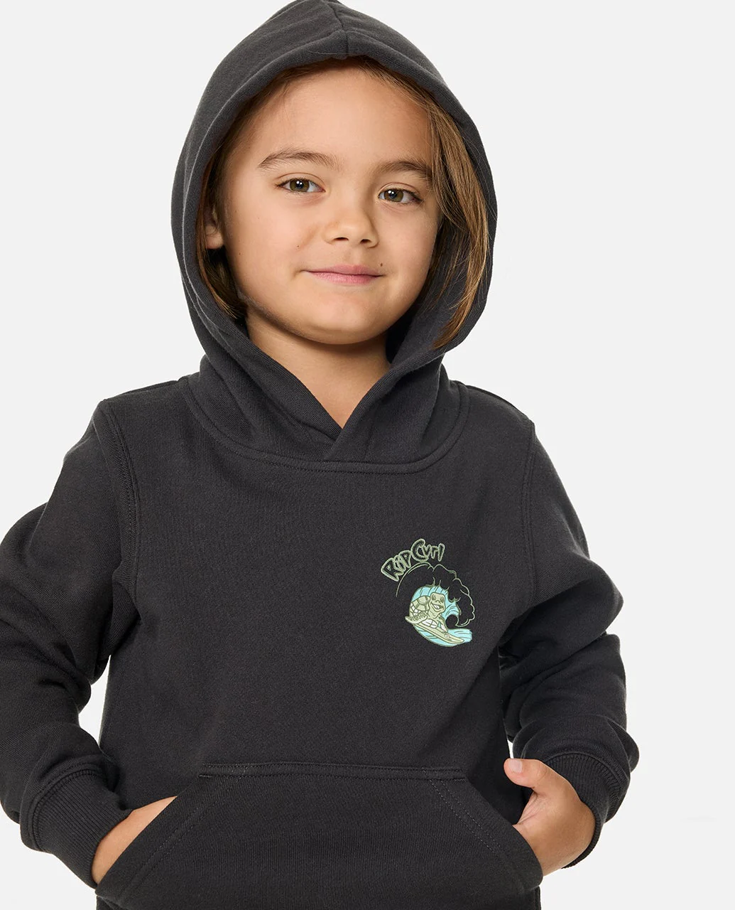 Ride The Wave Art Hood - Kids - Image 4