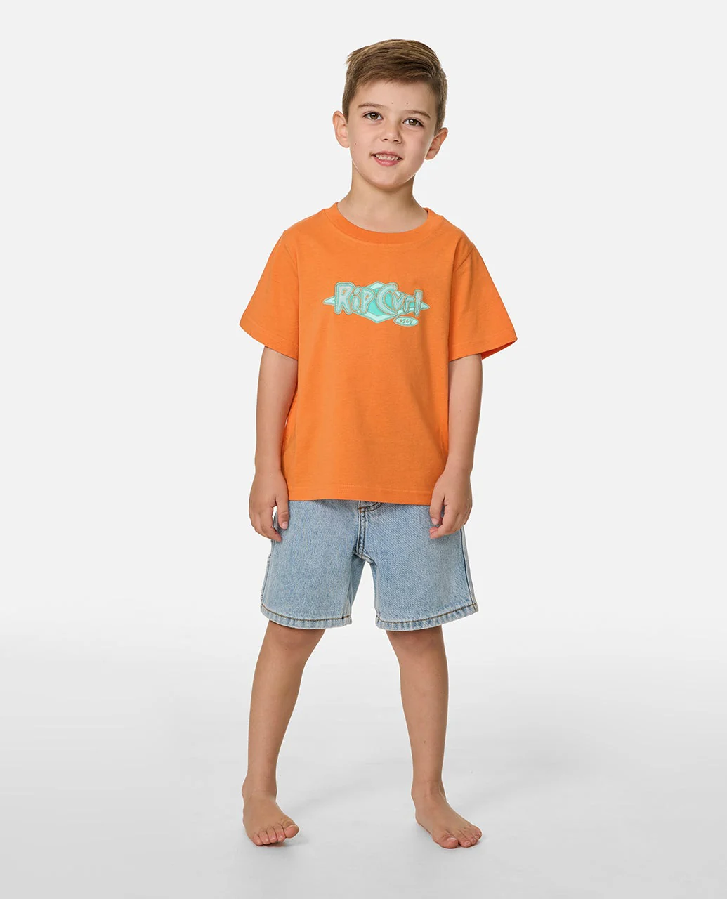 Ride The Wave Logo Tee - Kids - Image 3