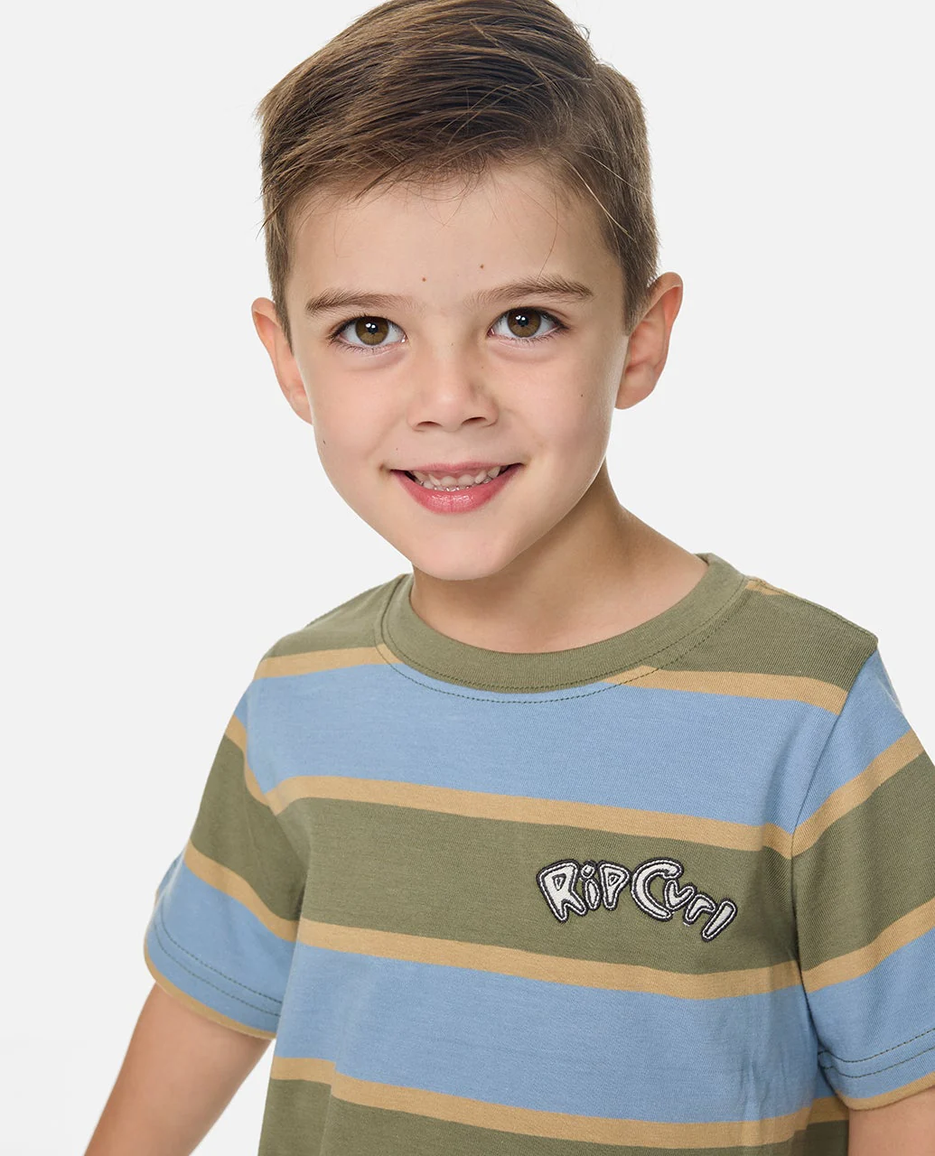 Ride The Wave Stripe Tee - Kids - Image 4