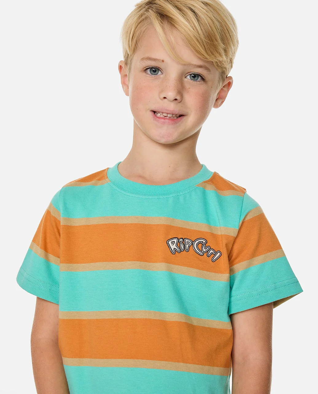 Ride The Wave Stripe Tee - Kids - Image 4