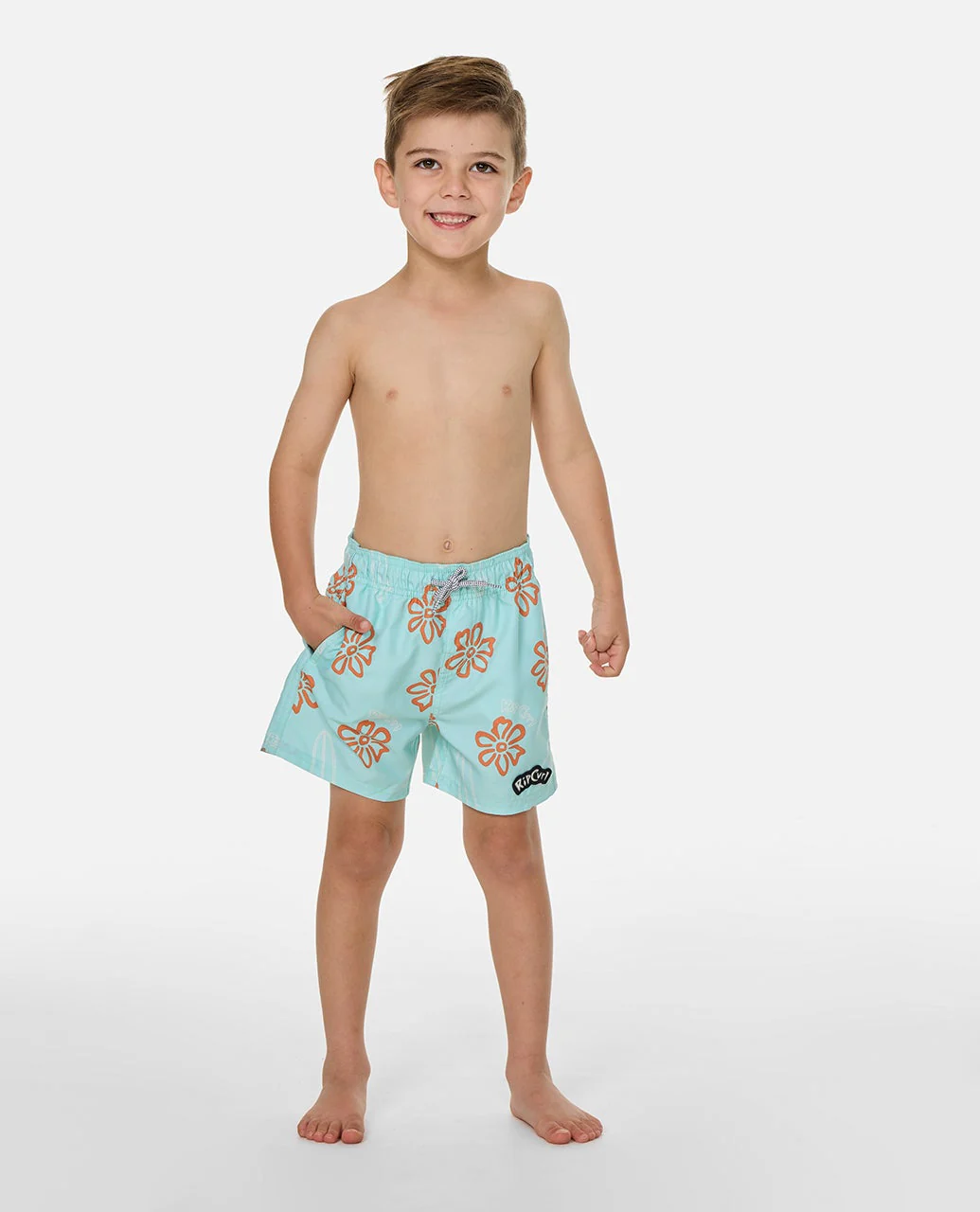 Ride The Wave Volley Boardshort - Kids - Image 3