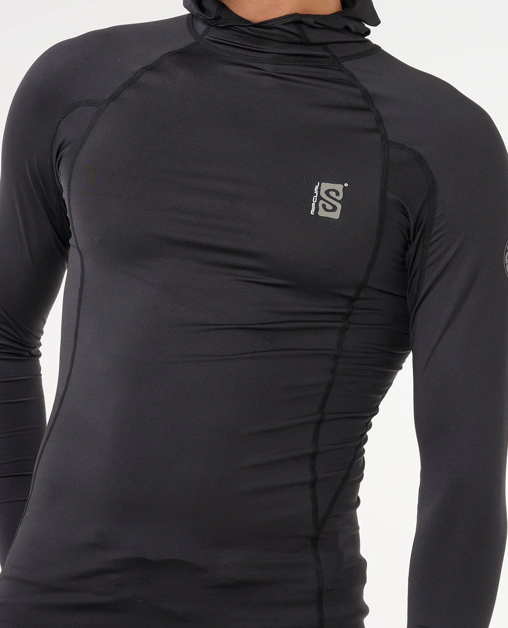 Search UPF50 Performance Hood Long Sleeve Rash Vest - Image 5