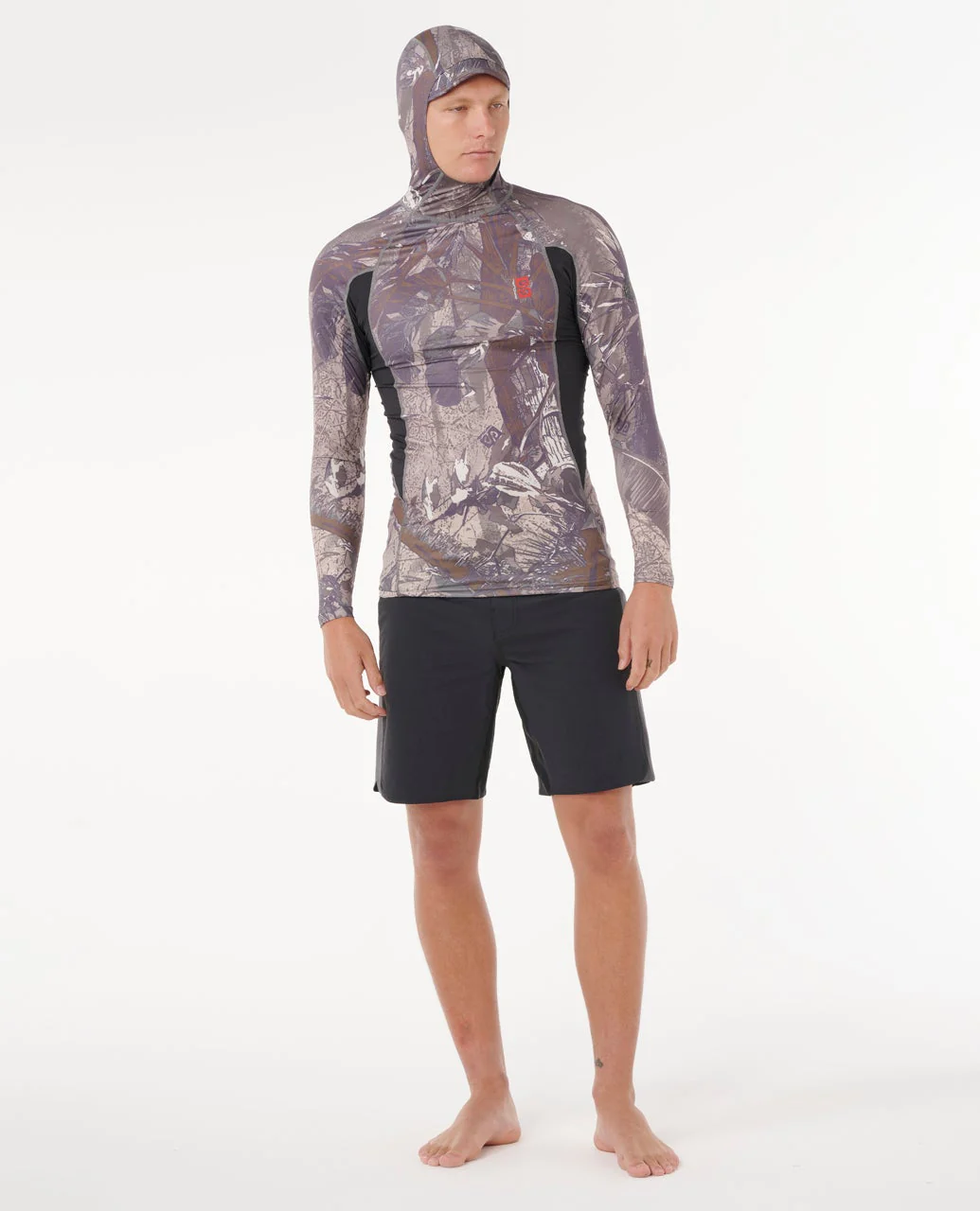 Search UPF50 Performance Hood Long Sleeve Rash Vest - Image 4