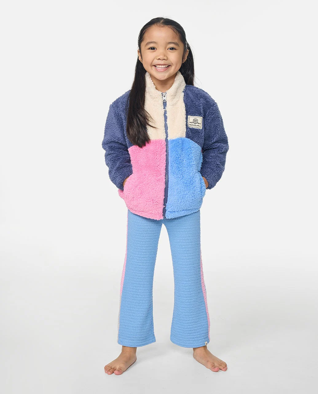 Surf Block Polar Fleece - Kids - Image 3