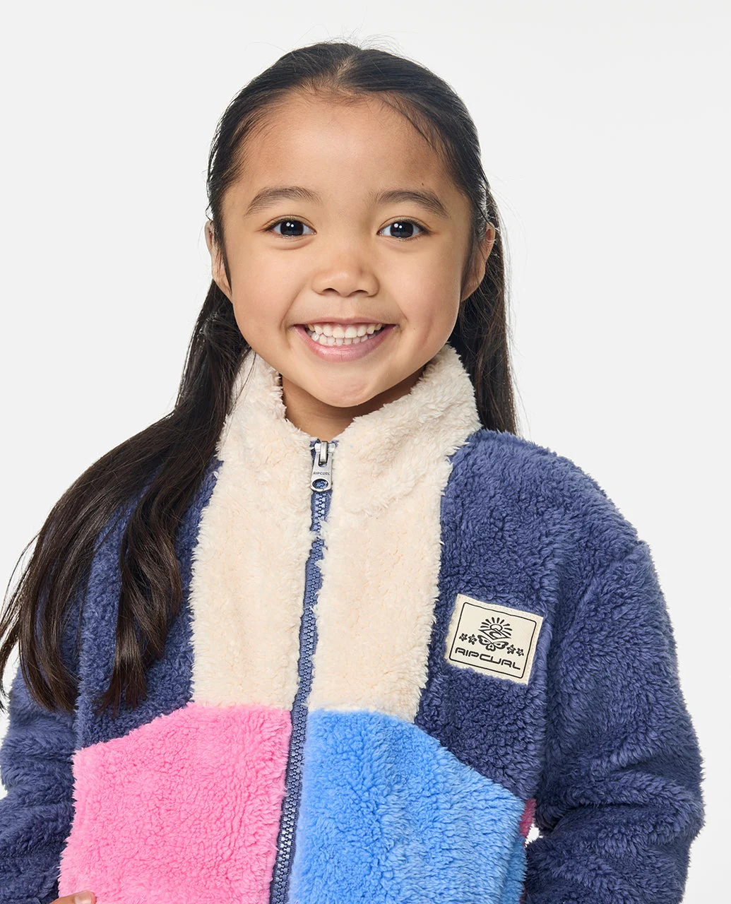 Surf Block Polar Fleece - Kids - Image 4
