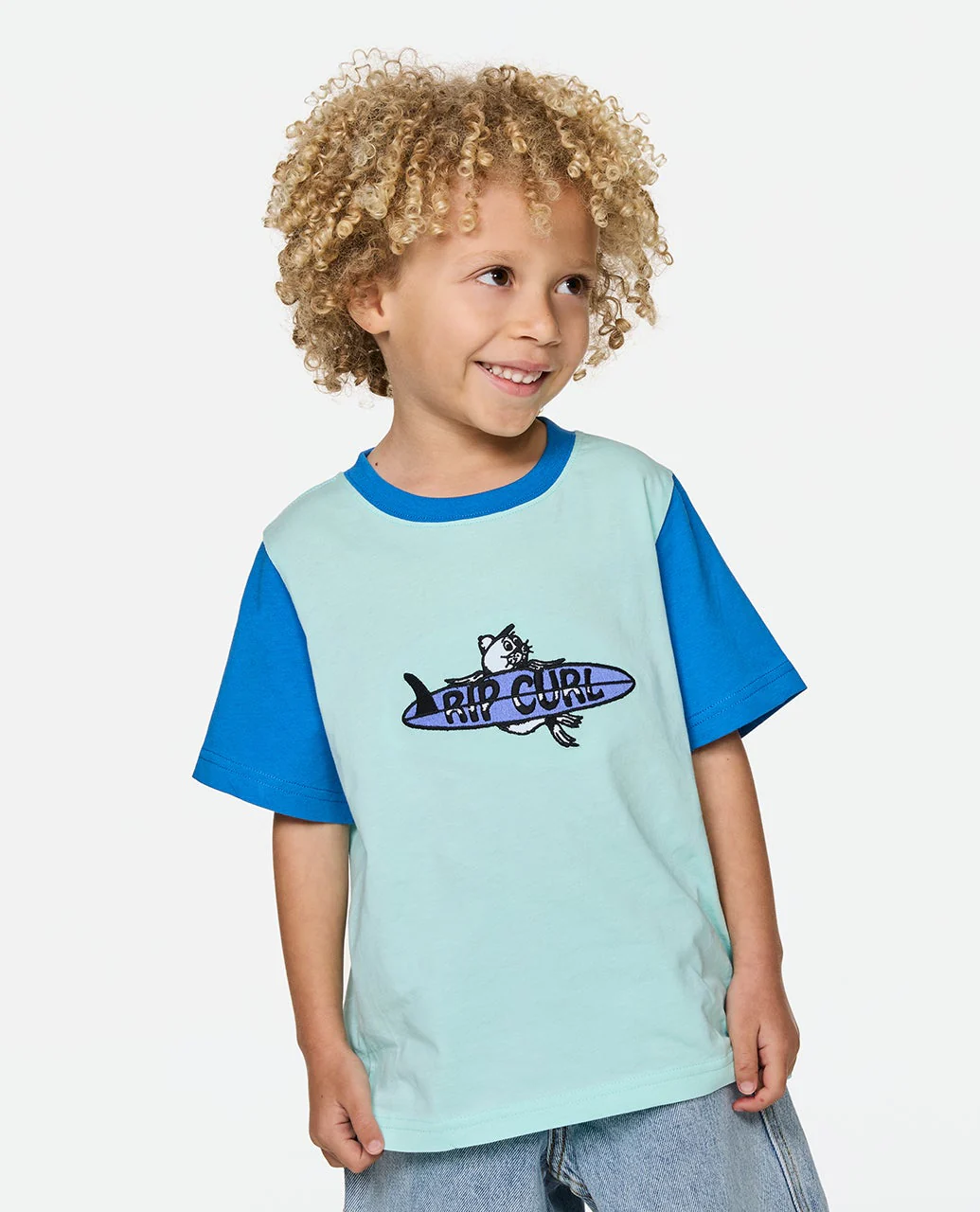 Surf Check Art Tee - Kids