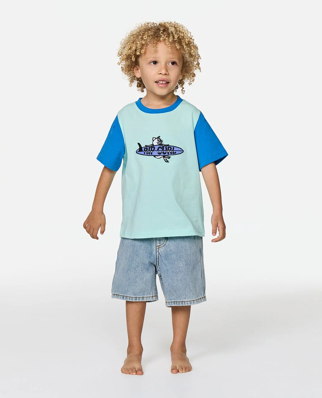 Surf Check Art Tee - Kids - Image 3