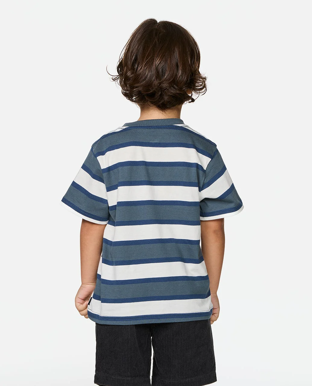 Surf Check Stripe Tee - Kids - Image 2