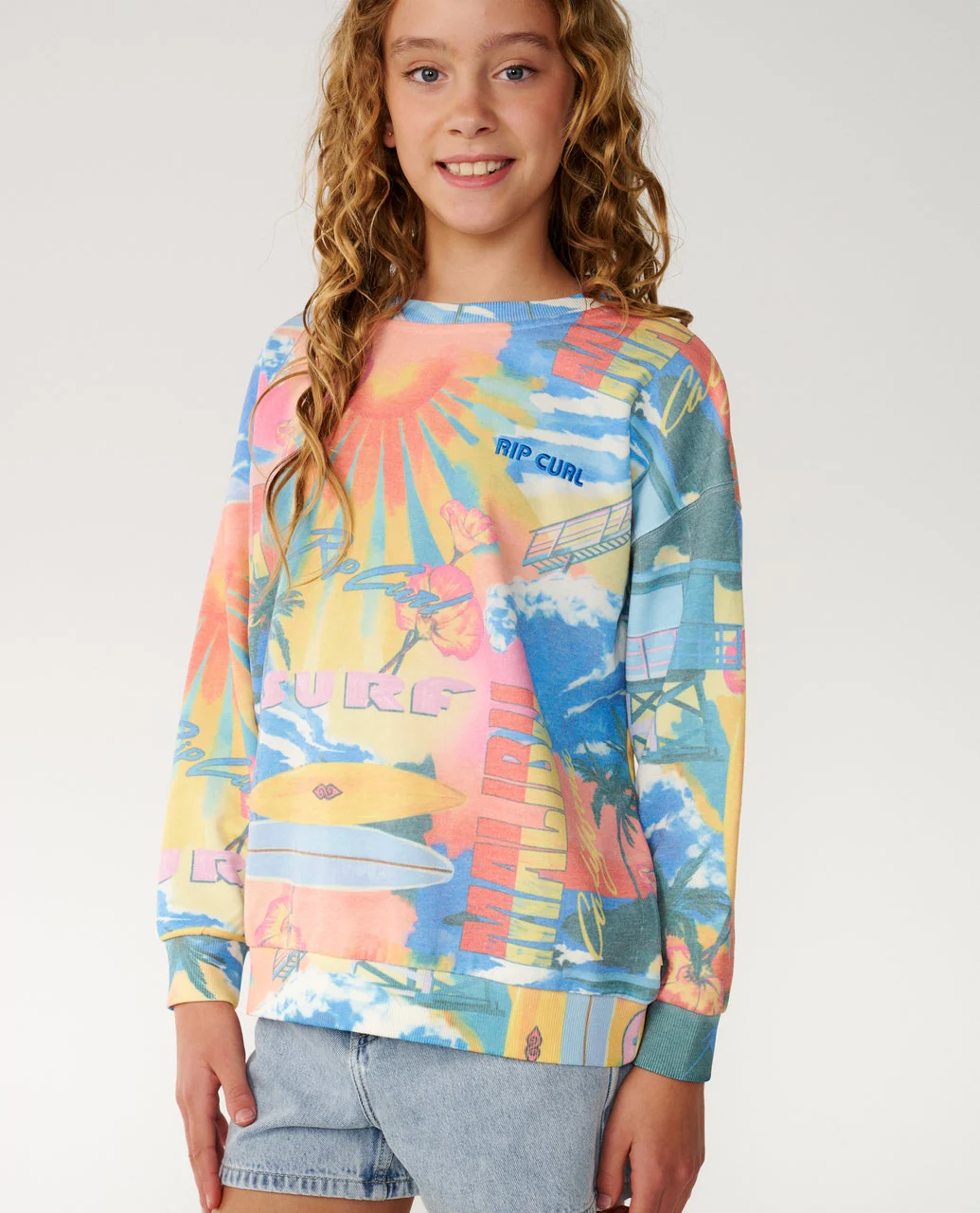 Surf Side Relaxed Crew - Kids - Image 5