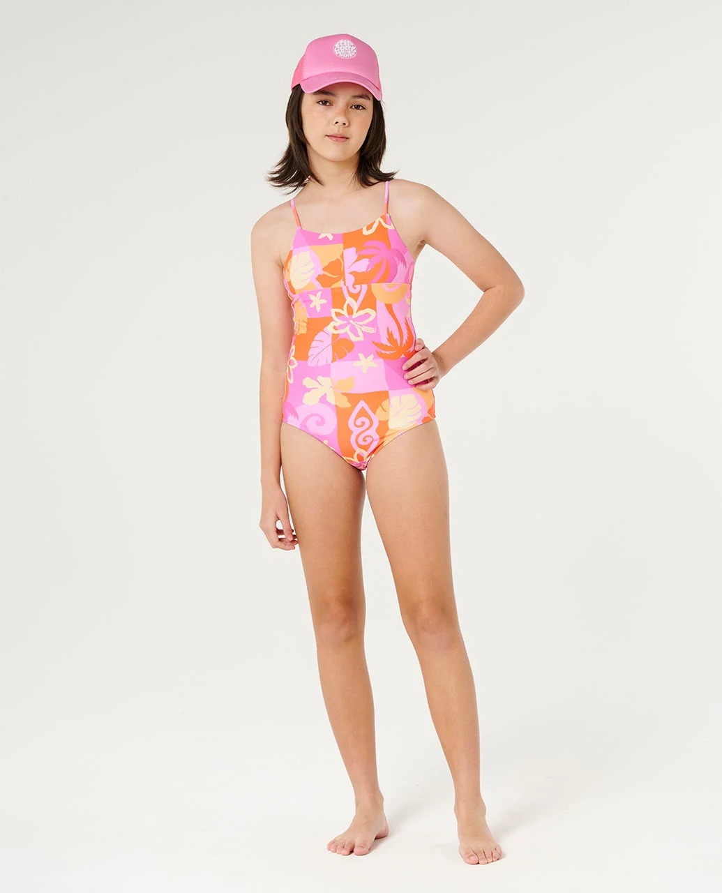 Tropical Dawn One Piece Swimsuit - Kids - Image 4