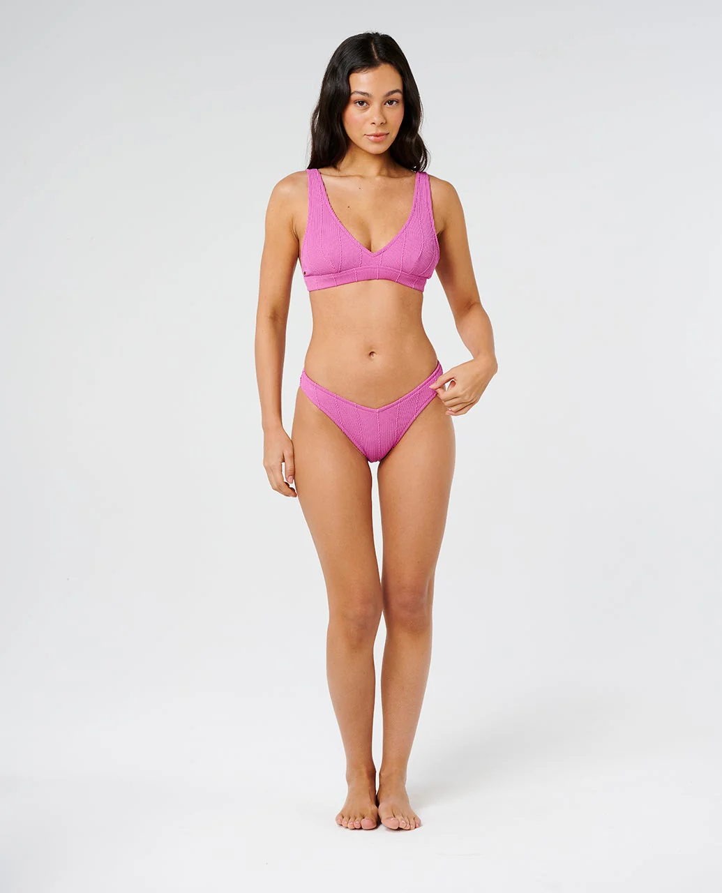 Vibe Surf High Cheeky Coverage Bikini Bottom - Image 4
