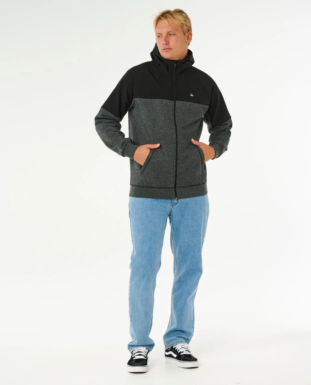 Viral Anti-Series Zip Through Hooded Fleece - Image 4