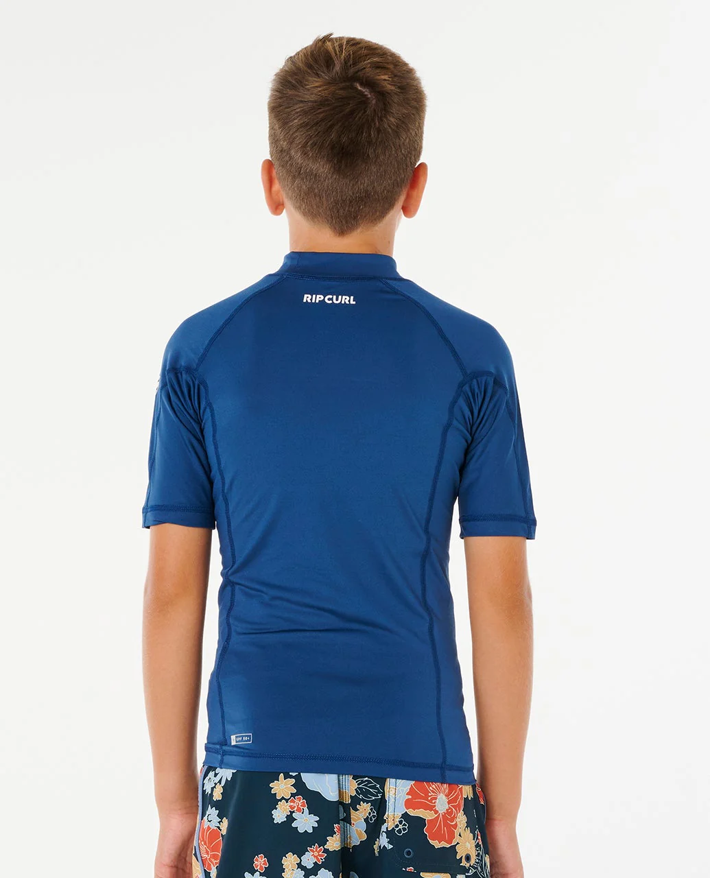Waves UPF Short Sleeve Rash Vest - Kids - Image 3