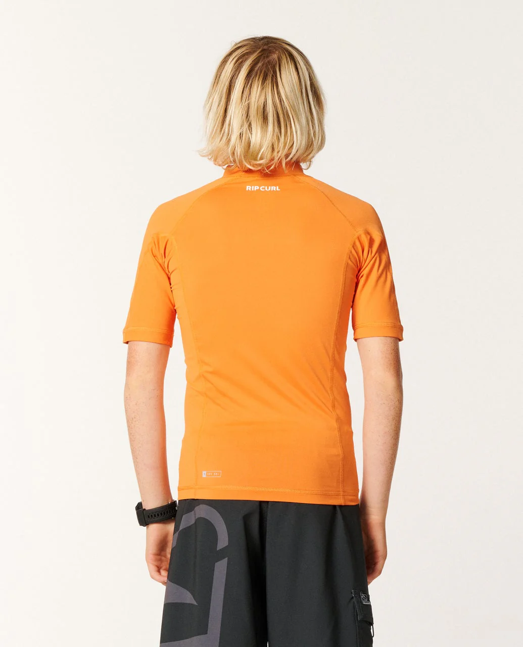 Waves UPF Short Sleeve Rash Vest - Kids - Image 3