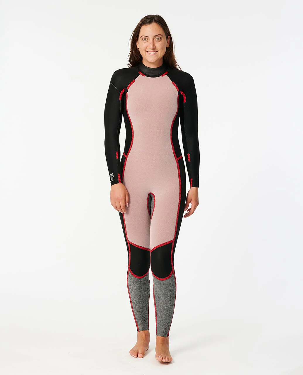 Women's Dawn Patrol 3/2 Back Zip Wetsuit - Image 4