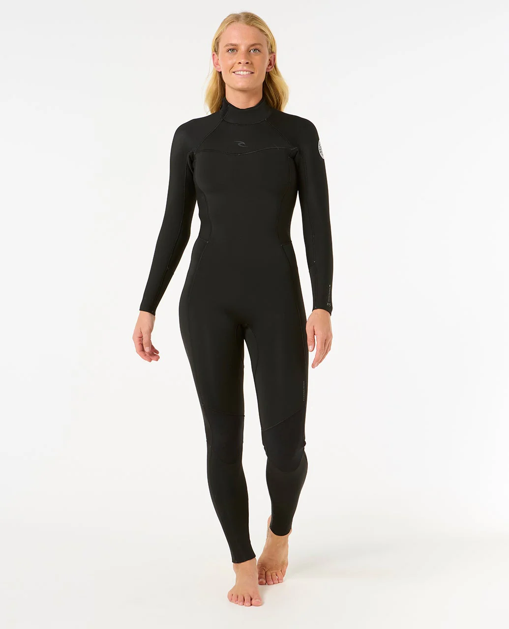 Womens Dawn Patrol 3/2 Back Zip Wetsuit - Image 4