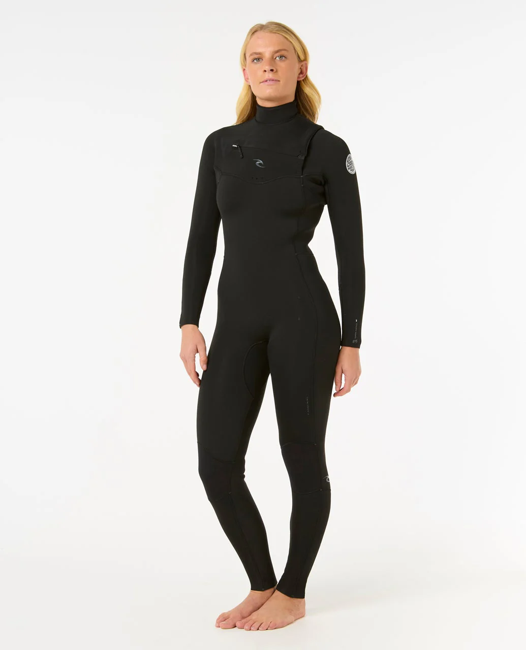 Womens Dawn Patrol 4/3 Chest Zip Steamer Wetsuit - Image 2