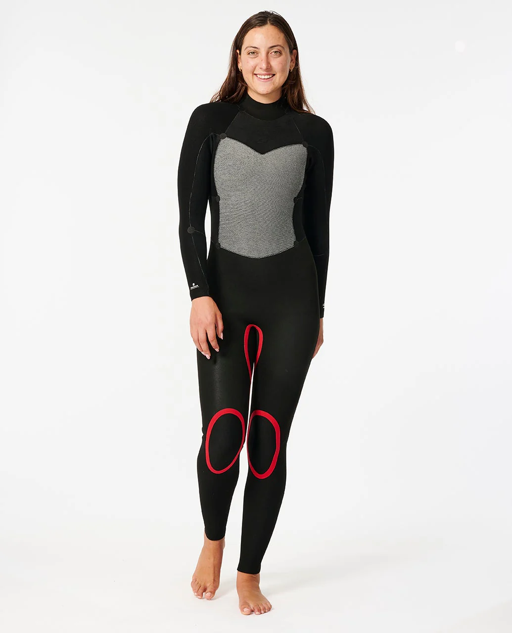 Womens Omega 3/2 Back Zip Wetsuit - Image 4